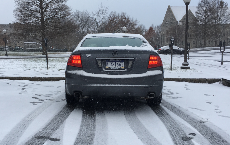 Illustration for article titled First Snow Drive Sans 4x4 Since The GS300